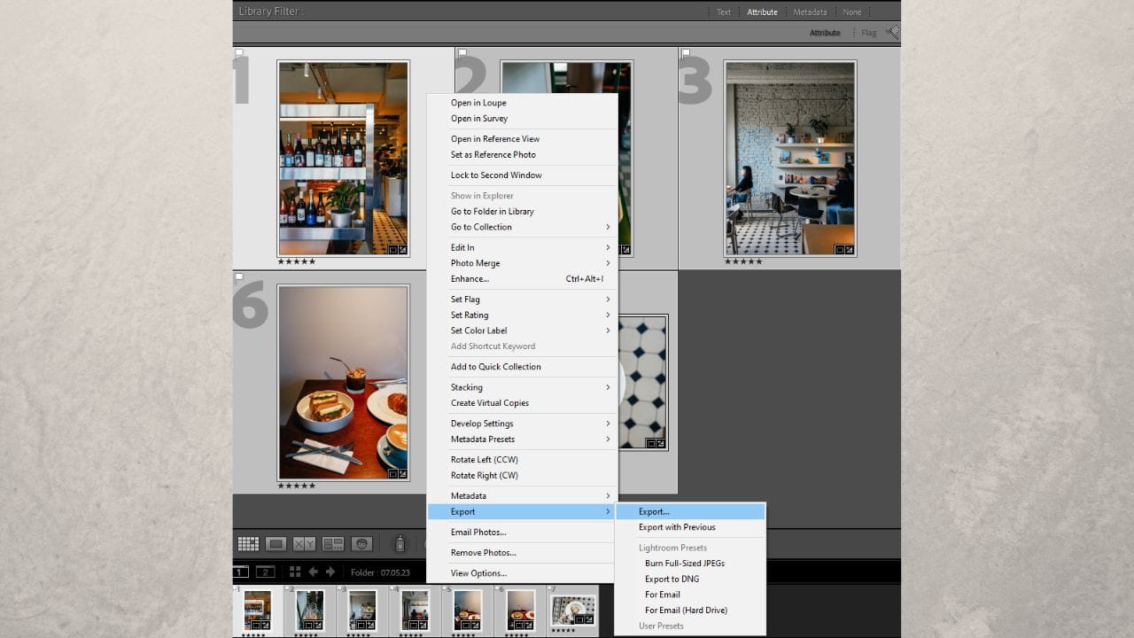 how to add a watermark in lightroom classic