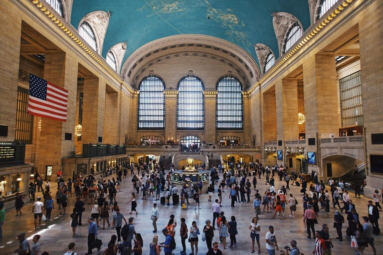8 лучших мест для фото в Нью-Йорке - Grand Central Terminal 2