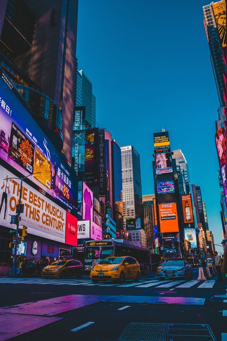 8 лучших мест для фото в Нью-Йорке - Times Square 1