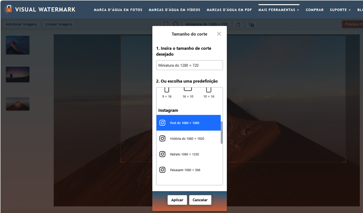 recortar imagem online