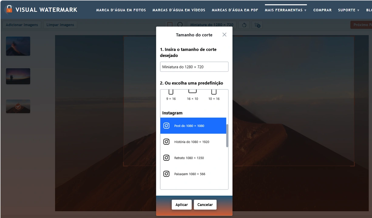 recortar imagem online