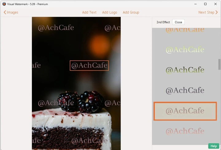 how to add watermark to photos