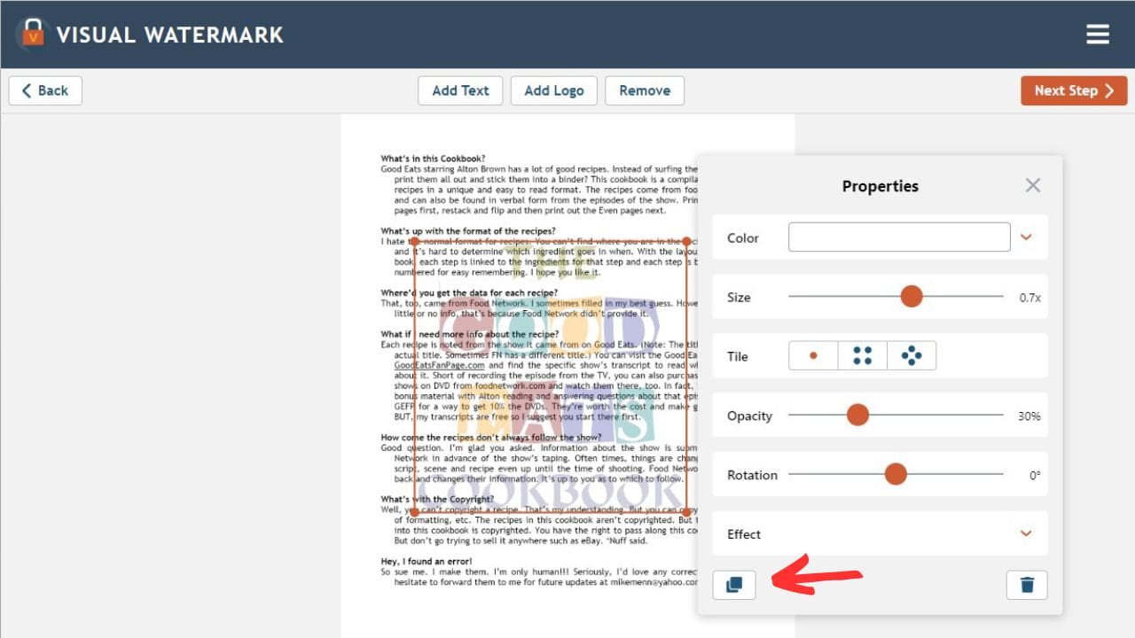 pdf 워터마크