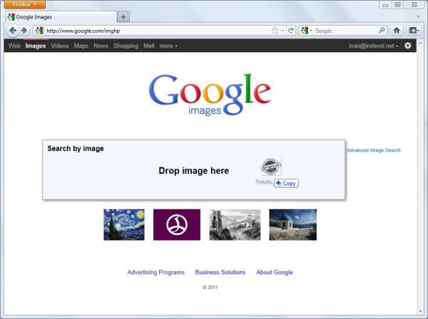 A screenshot of google photo search