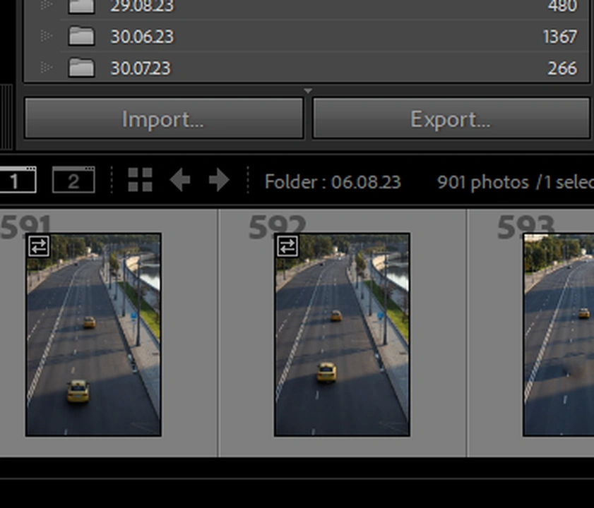 como importar fotos no lightroom