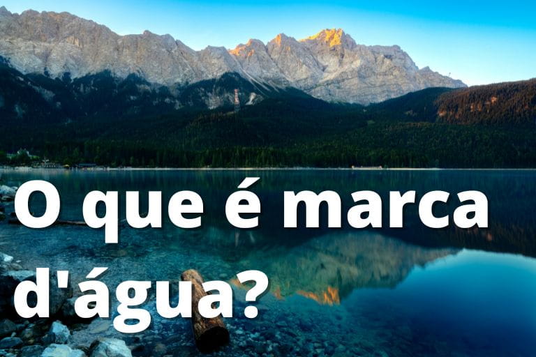 O que é marca d'água 