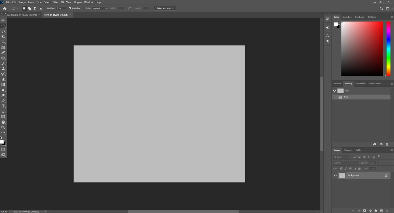 Background Contents in Photoshop