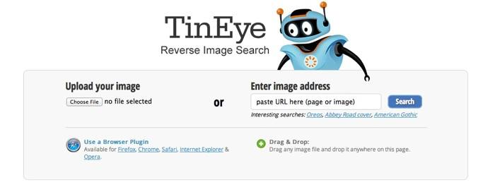 Tineeye Image Search